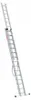 Baulich | Aluminiumleiter - 3-teilige - 3x15 Sprossen - 150 Produktbild-Vorschau 4