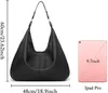Handtasche Damen Schwarz Gross Lederhandtasche Damen Produktbild-Vorschau 4