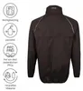 PRO-X elements Herren-Regenjacke PACKable - Anthrazit Produktbild-Vorschau 4