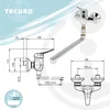 tecuro Wand - Spültischarmatur, glanzverchromt, Produktbild-Vorschau 4