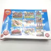 The image shows the packaging of a Fireman Sam puzzle set, featuring multiple small puzzle images and branding. Náhled obrázku produktu
