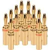 NEXMEX Bananenstecker 4mm schraubbar 16x Stecker vergoldet Produktbild-Vorschau 8