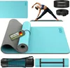 RE:SPORT Yogamatte Hellblau Fitnessmatte Gymnastikmatte Produktbild-Vorschau 1