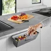 Metaltex Clean Tex Aanrechtafvalbak 35x16x13 cm Grijs Anteprima dell’immagine prodotto 24