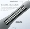 A close-up cross-section of a flexible gooseneck tube, highlighting its internal structure and materials. Produktbild-Vorschau
