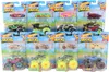 A collection of Hot Wheels Monster Trucks toy vehicles in their original packaging, arranged in two rows. Náhľad obrázku produktu