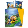 A children's bedding set featuring characters from the "Biene Maja" (Maya the Bee) cartoon. Produktbild-Vorschau