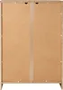 The back of a wooden cabinet. Produktbild-Vorschau