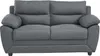 Sofa 3-Sitzer & 2-Sitzer - Stoff - Anthrazit - MANOA Produktbild-Vorschau 2