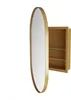 OKWISH Miroir de Rangement pour Salle de Bain Ovale - Cadre Voir les images du produit 6