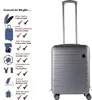 Kabinenkoffer Koffer Trolley Bordcase Handgepäck Bordgepäck Produktbild-Vorschau 2