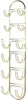 Handtuchregal Wand messing 6 Ablagen Handtuchhalter Produktbild-Vorschau 3