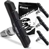 4x Geräuscharme Fahrrad OTC Bremsschuhe für V-Brake 72 mm Produktbild-Vorschau 1