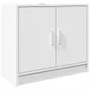 vidaXL Waschbeckenunterschrank Weiß 63x29x55 cm Produktbild-Vorschau 1