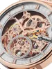 Close-up view of the intricate mechanical workings of a skeleton watch. Náhled obrázku produktu