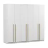 Drehtürenschrank SEVILLA 6D, Schlafzimmer, Kleiderschrank Produktbild-Vorschau 4
