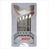 A set of Bosch ceramic drill bits in a gray plastic case. Podgląd zdjęcia produktu