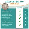 Batterie-Rattankugel aus Kunststoff mit warmweißen LED und Produktbild-Vorschau 7