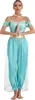 A woman is posing in an Arabian princess costume. Produktbild-Vorschau