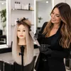 Kadeřnická cvičná hlava Jessica lidské vlasy 60 cm + stativ Náhled obrázku produktu 13