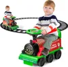 GOPLUS Kinder Elektro Zug, Kinderfahrzeug mit 16 STK. Produktbild-Vorschau 1