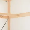 Kleiderschrank Weiß 79 x 40 x 170 cm Stoff , Produktbild-Vorschau 5
