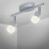 Reflektor sufitowy LED 2-punktowy obrotowy GU10 metalowy Podgląd zdjęcia produktu 9