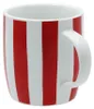FC Bayern 34610 Tasse Stripes Logo, 0,3l, rot/weiß Anteprima dell’immagine prodotto 2