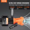 VEVOR Draagbare vuilwaterpomp, 12V, 45 liter/minuut, Productafbeelding-voorbeeld 2