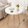 Stolik Kawowy Okrągły Mały Styl Skandynawski Ława Stół Do Podgląd zdjęcia produktu 4