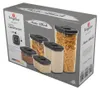 Súprava boxov na potraviny 10 ks čierna Náhľad obrázku produktu 4