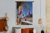 MuchoWow® Wandteppich Wandbehang Ein rosa Traumfänger in Produktbild-Vorschau 4