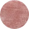 Hochflor Teppich BRILLIANT Rosa 120 cm Rund Produktbild-Vorschau 1