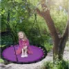 Záhradná hojdačka fialová 120cm, RD26652 Náhľad obrázku produktu 7