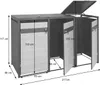 XL 3er/6er-Mülltonnenverkleidung MCW-J82, Mülltonnenbox, Produktbild-Vorschau 10