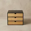 Organiseur de bureau en bambou avec tiroirs HEGO, 25 cm Voir les images du produit 5