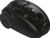 A black Hoover vacuum cleaner is shown from a diagonal angle on a white background. Náhled obrázku produktu