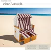 Strandkorb Sylt 115 x 158 x 78 cm Produktbild-Vorschau 3