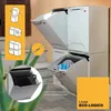 Eco-Logico R34-1WS Koš výklopný 34x29x47 cm, bílý Náhled obrázku produktu 3