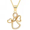 Goldene Engel Herz-Kette mit Anhänger I Kinderschmuck 38cm

 Produktbild-Vorschau