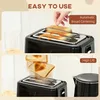 Ensemble de cuisine HOMCOM avec bouilloire et grille-pain, Voir les images du produit 8