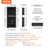 VEVOR Nástěnný výklenek 10x40,64x101,6cm Sprchový výklenek Náhled obrázku produktu 7