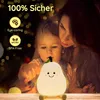 Beruhigendes LED-Nachtlicht – weiches Birnen-Design, Produktbild-Vorschau 6