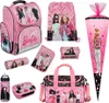 Mädchen Schulranzen 1. Klasse BARBIE 10-teiliges Set mit Produktbild-Vorschau 1