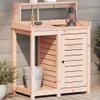 vidaXL Pflanztisch mit Ablagen 82,5x50x109,5 cm Massivholz Produktbild-Vorschau 2