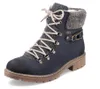 Rieker  Damenschuhe Stiefeletten Schnürer Stiefel Blau Productafbeelding-voorbeeld 67