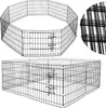 Freigehege für Kleintiere Faltbar 8-teilig 61 cm hoch Produktbild-Vorschau 5