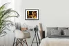 MuchoWow® Gerahmtes Poster Frau - Schwarz - Gold 40x30 cm - Produktbild-Vorschau 7