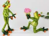 Witzige Deko-Figur Frosch hellgrün sortierter Artikel Produktbild-Vorschau 1