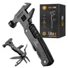 16 v 1 multifunkční nástroj Multitool černý kompaktní 3CR13 Náhled obrázku produktu 2